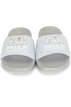 Discount Klapki Man I Love Felines Klapki/japonki