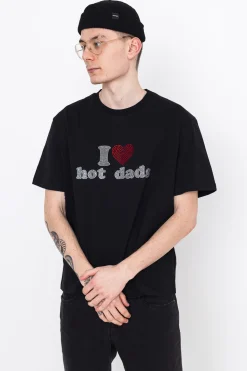 Discount Koszulka I <3 Hot Dads T-shirty