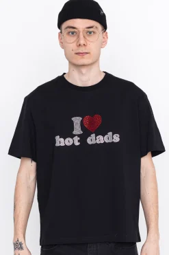 Discount Koszulka I <3 Hot Dads T-shirty
