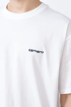 Clearance Koszulka Script Embroidery T-shirty