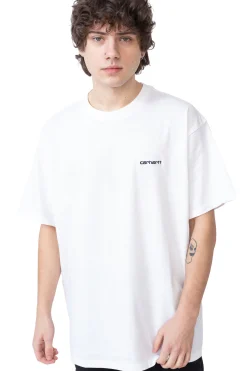 Clearance Koszulka Script Embroidery T-shirty