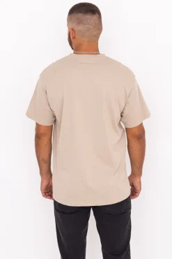 New Koszulka Script Embroidery T-shirty