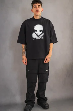 Clearance Koszulka Alien Distressed T-shirty