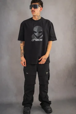 New Koszulka Alien Distressed T-shirty