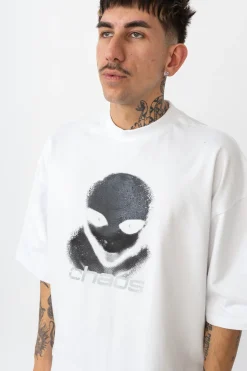 Hot Koszulka Alien Distressed T-shirty