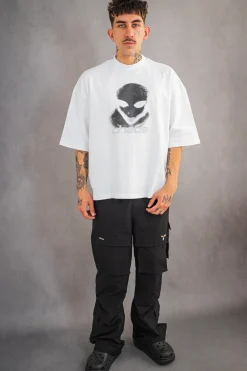 Hot Koszulka Alien Distressed T-shirty