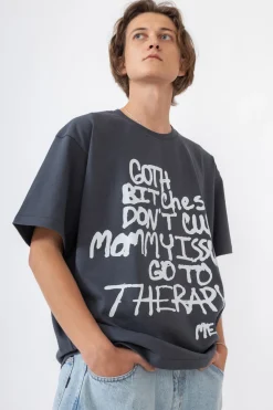 Discount Koszulka Go To Therapy T-shirty