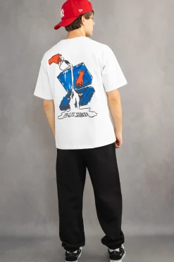 Hot Koszulka Nautofon Flat White Mercur X Nautofon|T-shirty