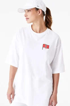 Online Koszulka New Era Boston Red Sox MLB Burger Graphic Oversized T-shirty