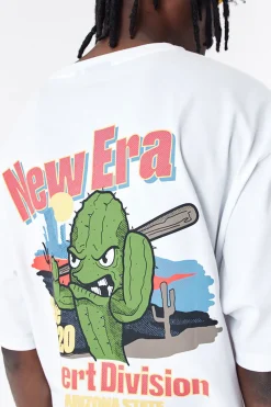 Hot Koszulka New Era Character Graphic Oversized T-shirty