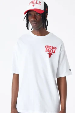 Online Koszulka New Era Chicago Bulls NBA Script Oversized T-shirty