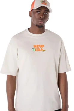 New Koszulka New Era Drink Graphic Oversized T-shirty
