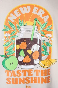 New Koszulka New Era Drink Graphic Oversized T-shirty