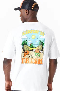 Best Koszulka New Era Fruit Graphic Oversized T-shirty