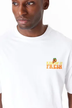 Best Koszulka New Era Fruit Graphic Oversized T-shirty