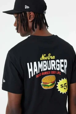 Koszulka New Era Hamburger Graphic T-shirty