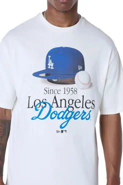 Online Koszulka New Era LA Dodgers MLB Script T-shirty