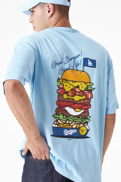 Clearance Koszulka New Era LA Dodgers MLB Burger Graphic Oversized T-shirty