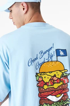 Clearance Koszulka New Era LA Dodgers MLB Burger Graphic Oversized T-shirty