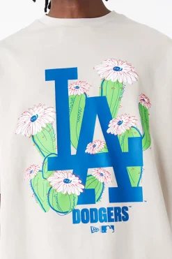 Outlet Koszulka New Era LA Dodgers MLB Floral Logo Oversized T-shirty