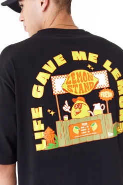 Koszulka New Era Lemon Stand Fruit Graphic Oversized T-shirty