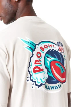 Outlet Koszulka New Era NFL Pro Bowl Hawaii NFC Wave Graphic Oversized T-shirty