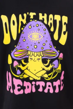 Hot Koszulka Meditate T-shirty