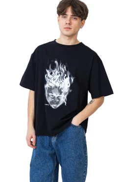 Outlet Koszulka Première Head With Flame T-shirty