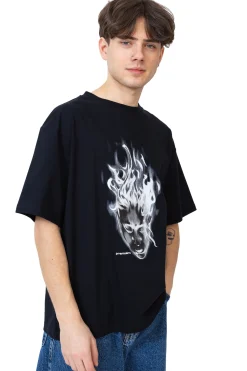Outlet Koszulka Première Head With Flame T-shirty