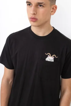 New Koszulka Krampus Lord Nermal Pocket T-shirty