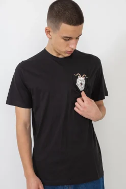 New Koszulka Krampus Lord Nermal Pocket T-shirty