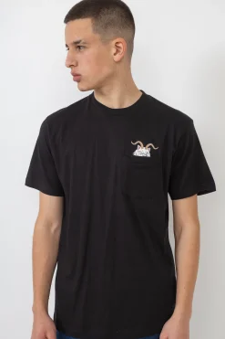 New Koszulka Krampus Lord Nermal Pocket T-shirty