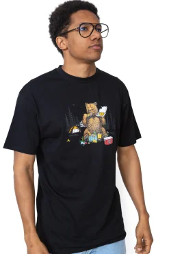 Hot Koszulka Santa Cruz Braun Pizza Bear T-shirty