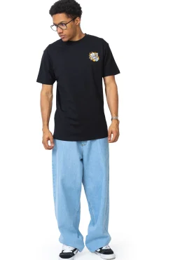 Clearance Koszulka Santa Cruz Flaming Dice Dot Chest T-shirty