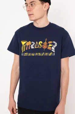 New Koszulka Thrasher Fillmore Logo T-shirty