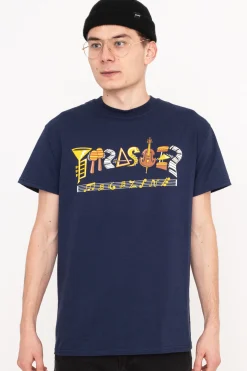 New Koszulka Thrasher Fillmore Logo T-shirty