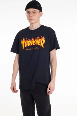 Sale Koszulka Thrasher Flame Logo T-shirty