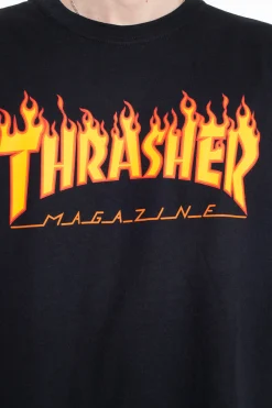 Sale Koszulka Thrasher Flame Logo T-shirty