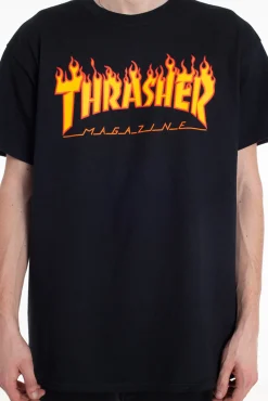 Sale Koszulka Thrasher Flame Logo T-shirty