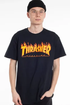 Sale Koszulka Thrasher Flame Logo T-shirty