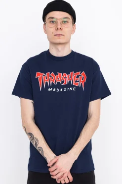 Clearance Koszulka Thrasher Jagged Logo T-shirty