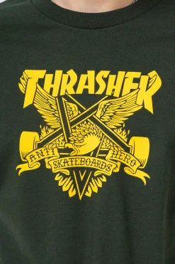 Outlet Koszulka Thrasher x Antihero Eaglegram Thrasher Magazine X Antihero|T-shirty