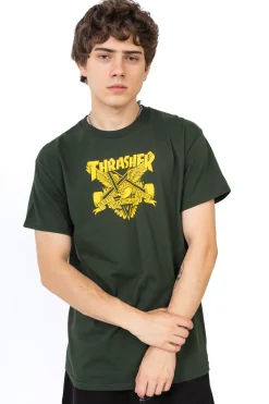 Outlet Koszulka Thrasher x Antihero Eaglegram Thrasher Magazine X Antihero|T-shirty