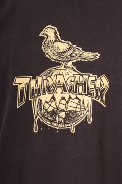 Hot Koszulka Thrasher x Antihero Cover The Earth Thrasher Magazine X Antihero|T-shirty