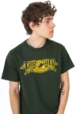 Clearance Koszulka Thrasher x Antihero Mag Banner Thrasher Magazine X Antihero|T-shirty