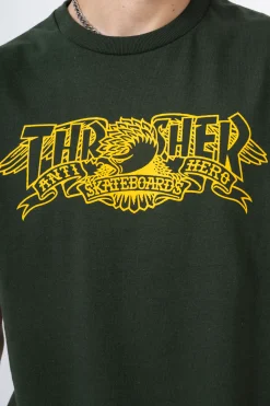 Clearance Koszulka Thrasher x Antihero Mag Banner Thrasher Magazine X Antihero|T-shirty