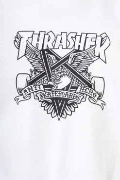 New Koszulka Thrasher x Antihero Eaglegram Thrasher Magazine X Antihero|T-shirty
