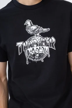 Hot Koszulka Thrasher x Antihero Cover The Earth Thrasher Magazine X Antihero|T-shirty