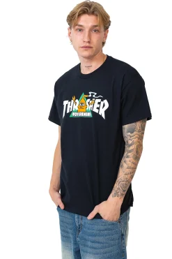 Outlet Koszulka Thrasher x Toy Machine Vortex Thrasher X Toy Machine|T-shirty
