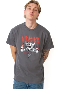 Outlet Koszulka Thrasher x Toy Machine Monster-Gram Thrasher X Toy Machine|T-shirty